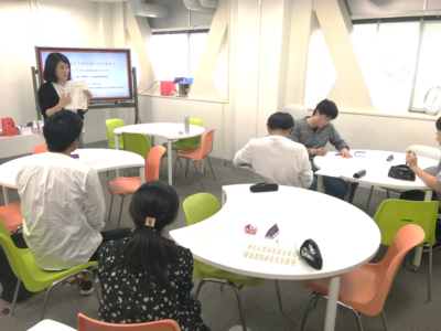 リスニング対策ミニイベントの様子